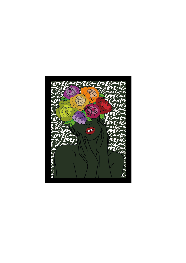 Quadro Led Arte Fluida