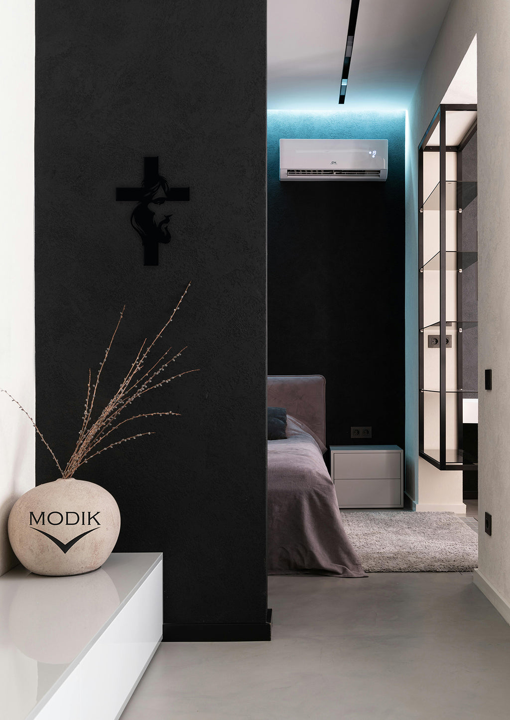 Quadro Led Crocifisso