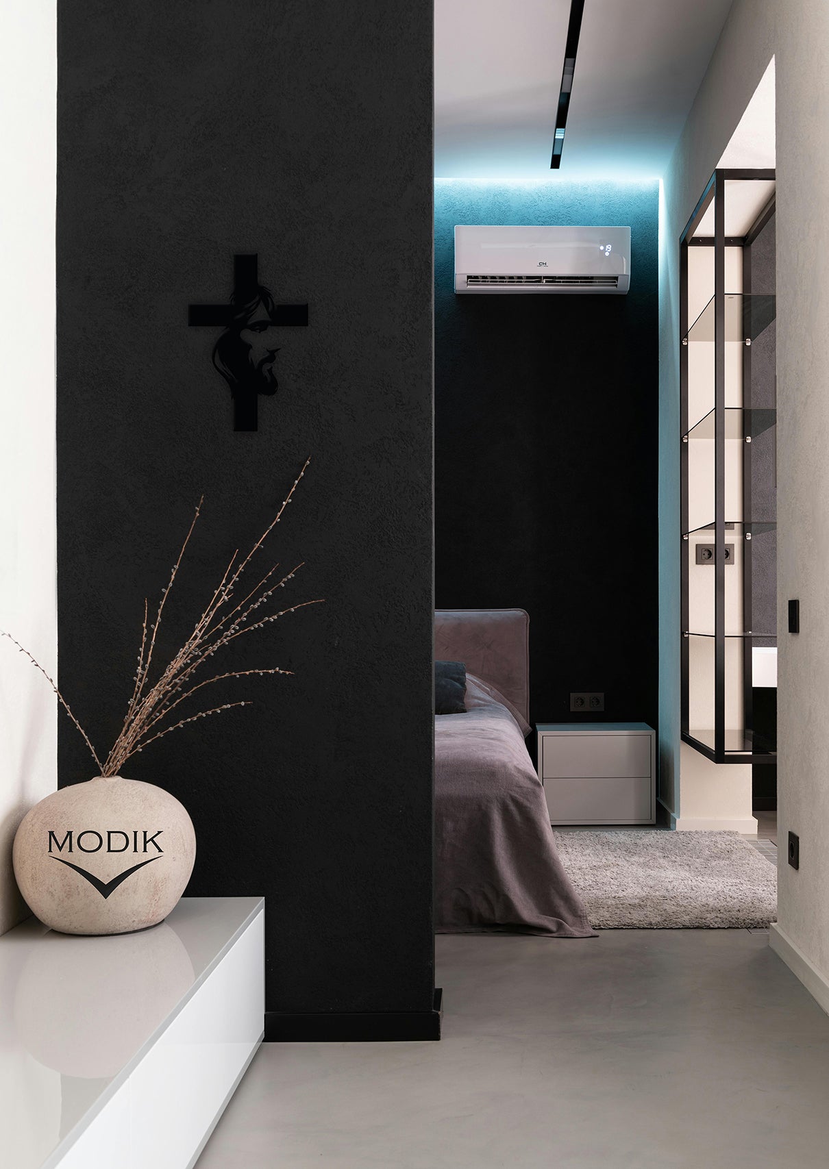 Quadro Led Crocifisso