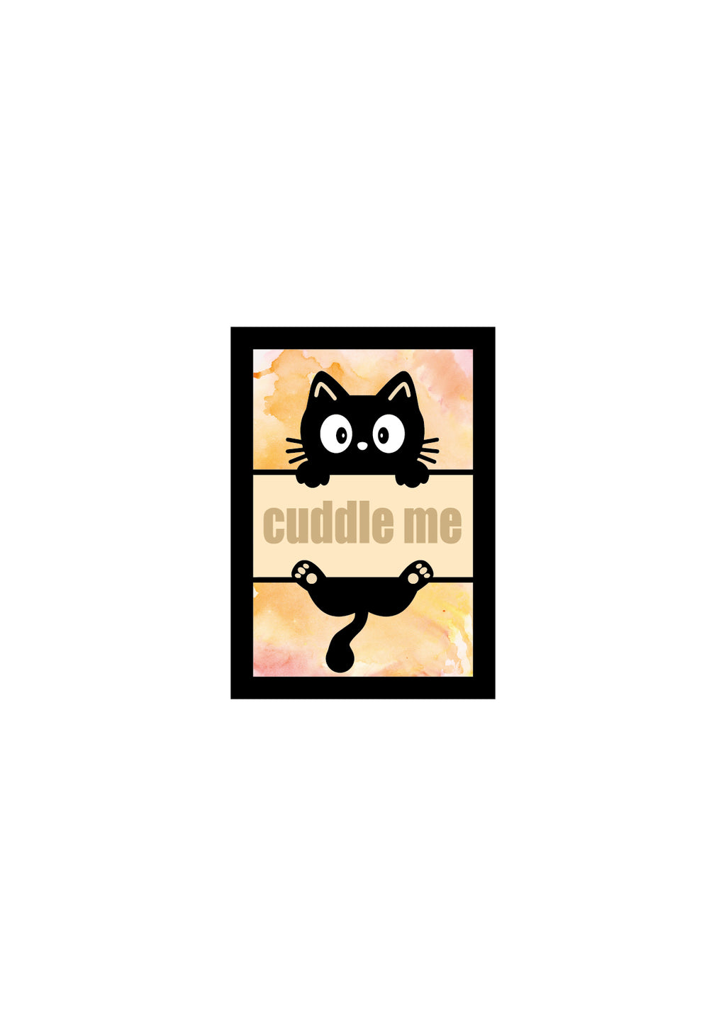 Quadro "Cuddle Me" Versione Sfumato