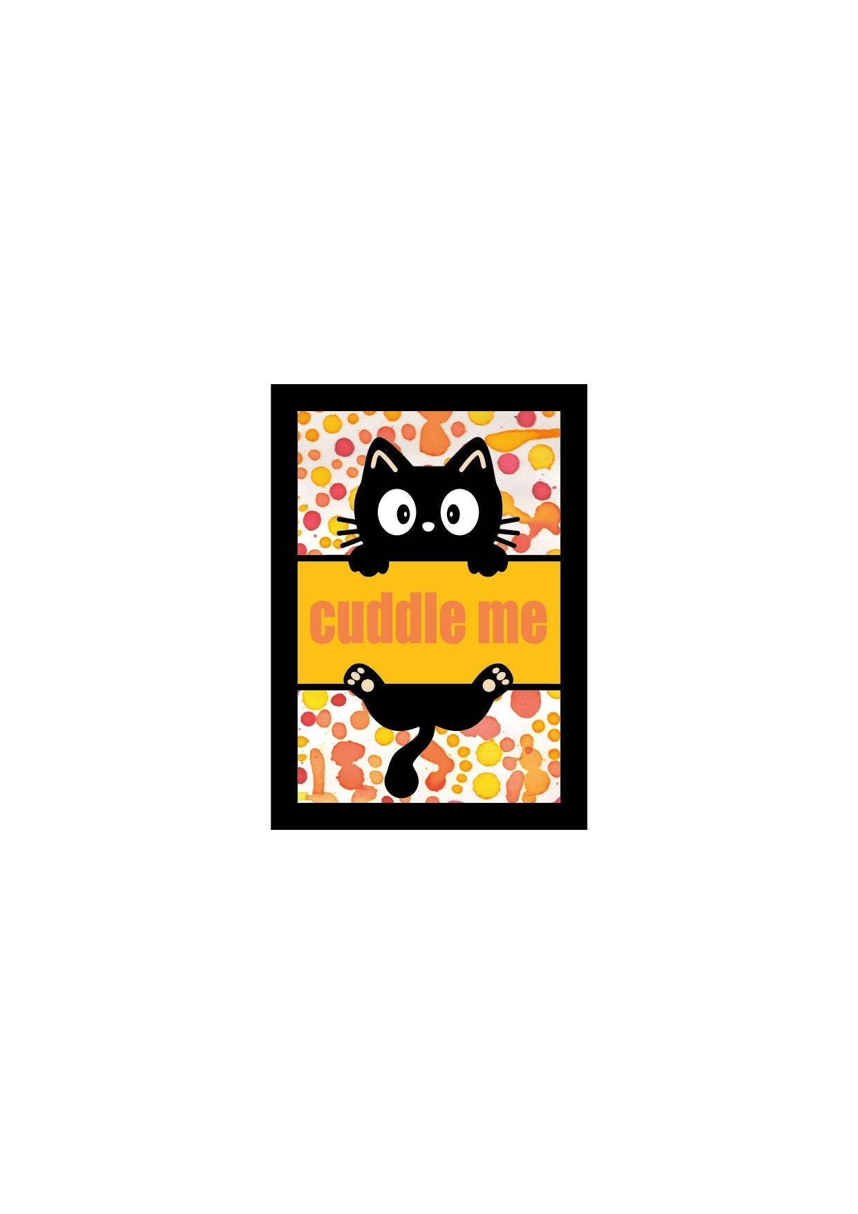 Quadro "Cuddle Me" Versione Pois