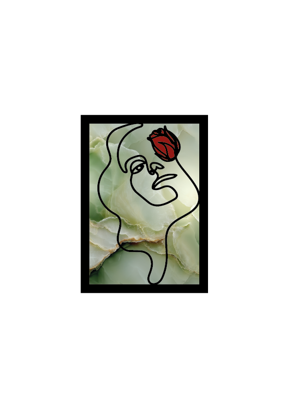 Quadro Marmo Green