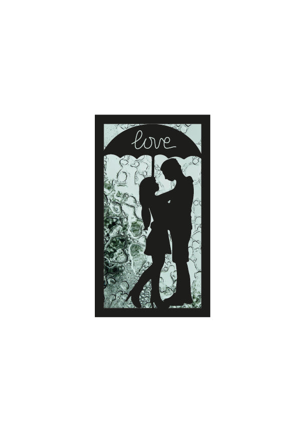 Quadro Love Rain
