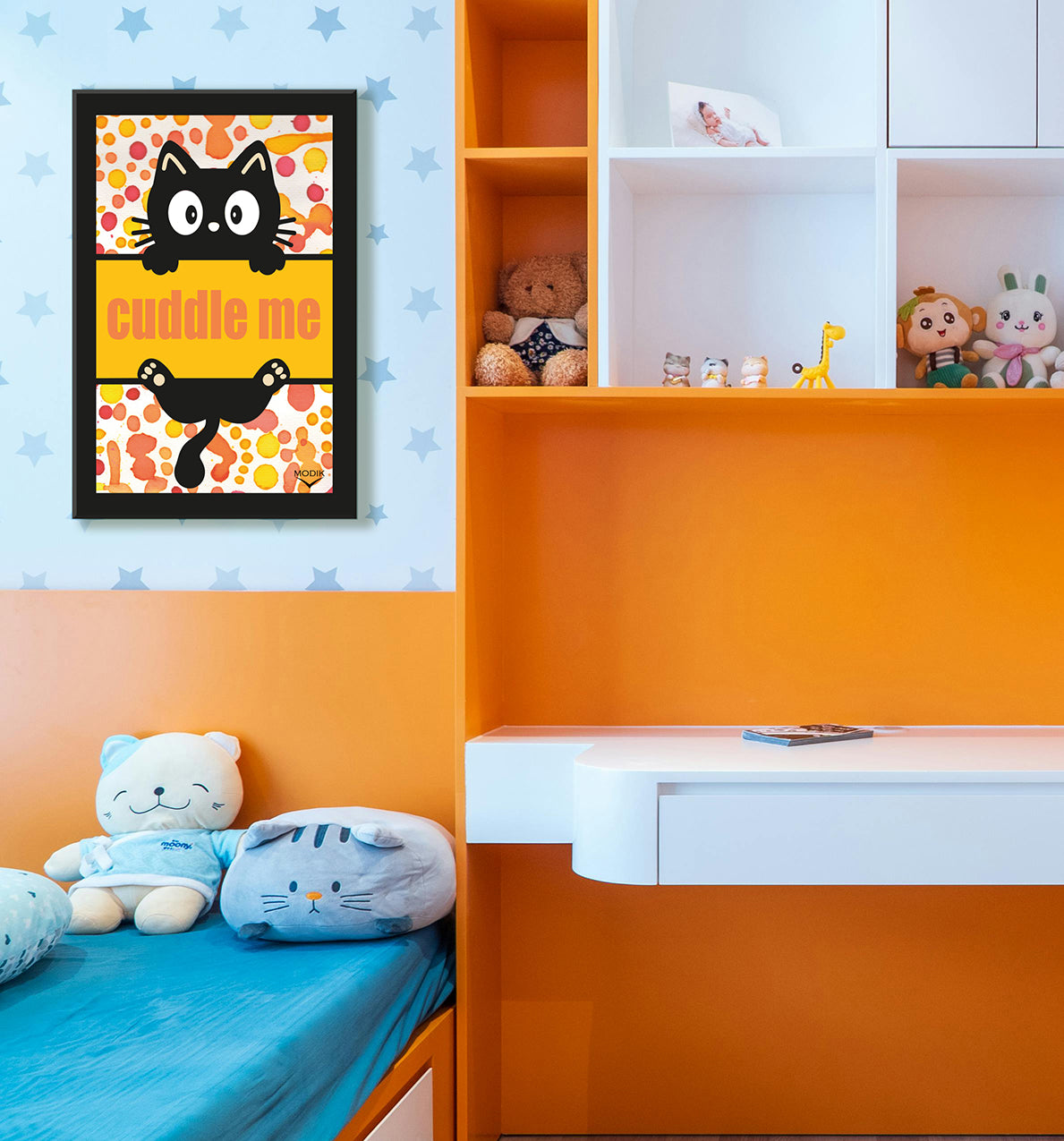Quadro "Cuddle Me" Versione Pois