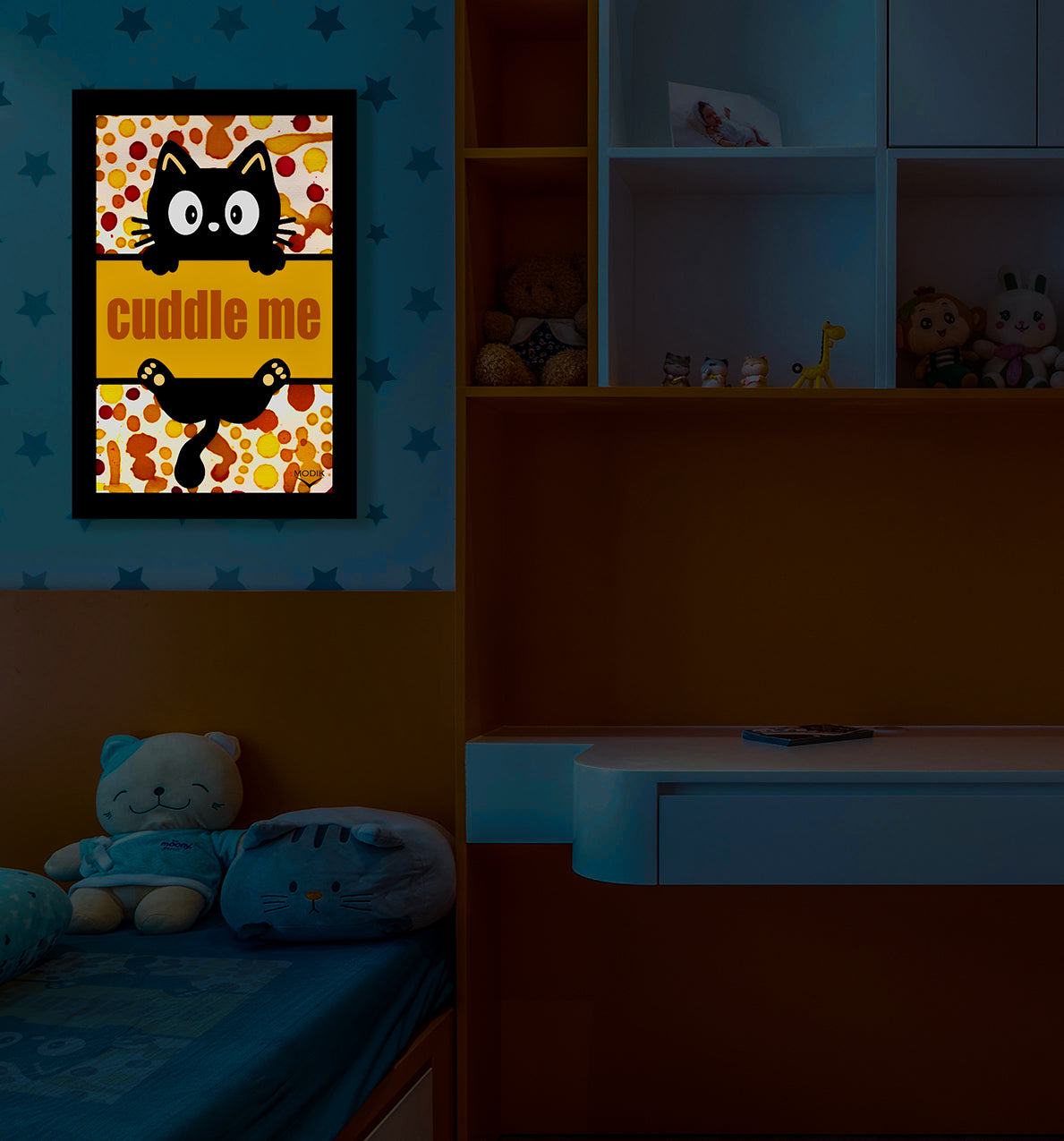 Quadro "Cuddle Me" Versione Pois