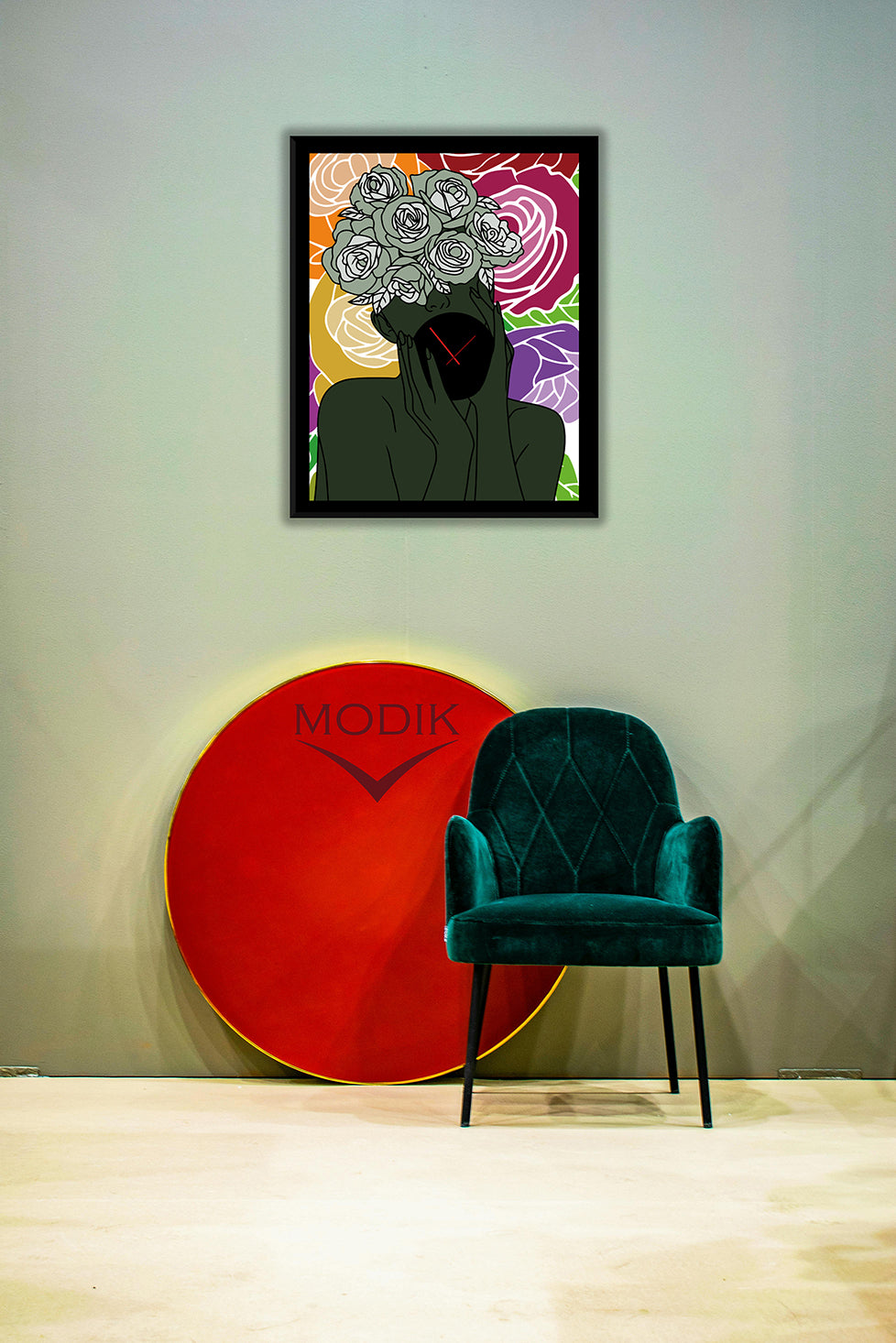 Orologio Arte Fluida
