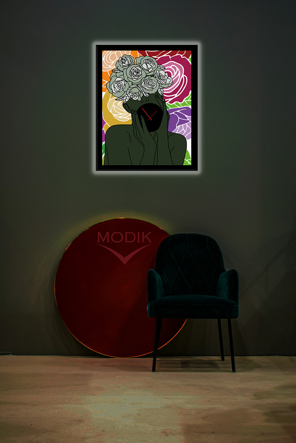 Orologio Arte Fluida