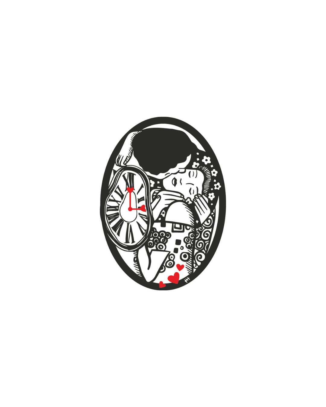 Orologio Bacio Di Klimt