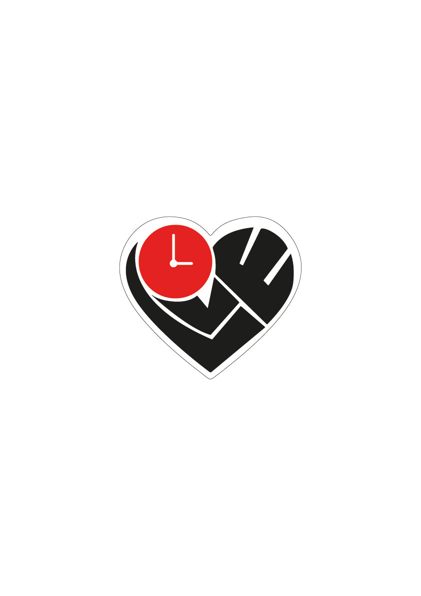 Orologio Cuore Che Avvolge